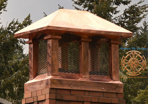 Solari - 24oz Copper Chimney Caps
