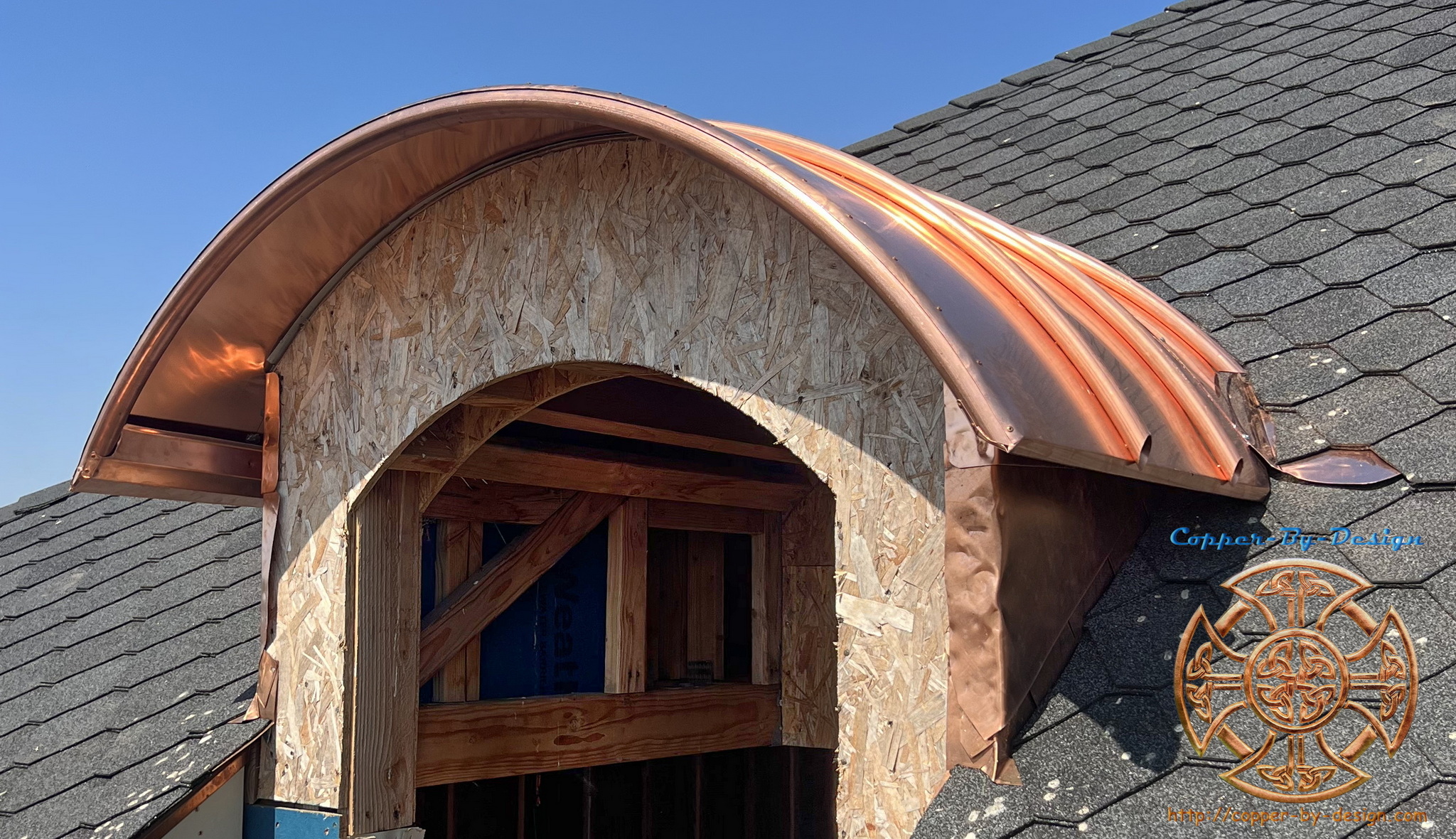 CBD's Custom Copper Roof Covering Pages