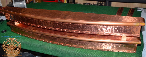 A pair of copper clad mantles
