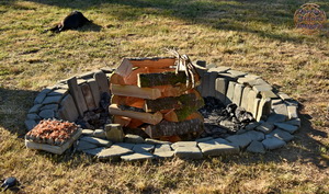 How to build a camp fire