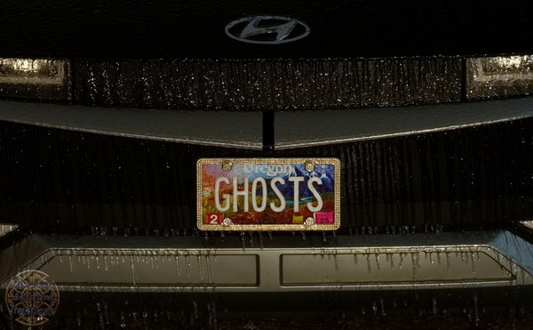 GHOSTS license plate