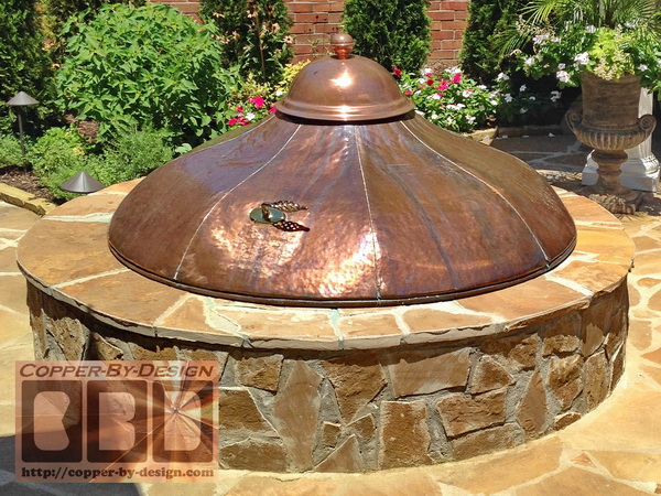 fire-pit cover / pizza oven