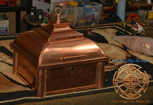 Custom Copper Security Mailbox for Laura Ryback