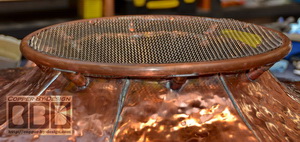 fire-pit cover w/vent cover