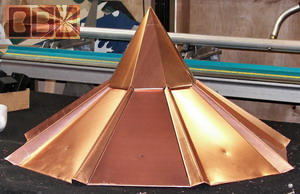 Copper Gazebo cap