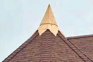 Marinick Plywood Roof Cap Model